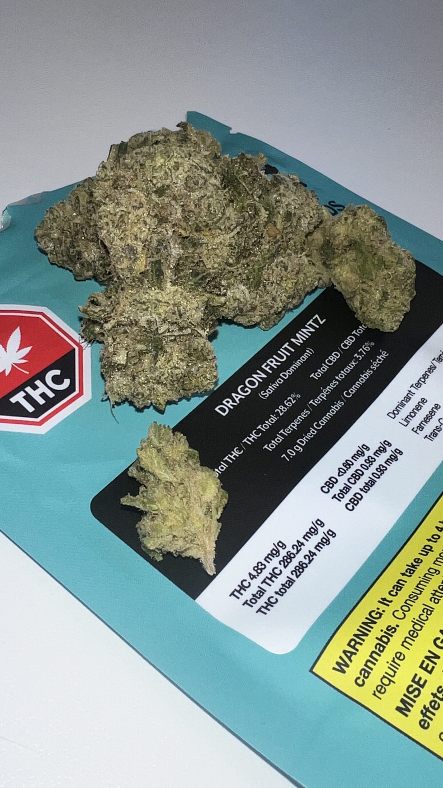 Dragon Fruit Mintz Cannabis Sativa Dominant Hybrid Sativa-dominant Vancouver weed top shelf quality