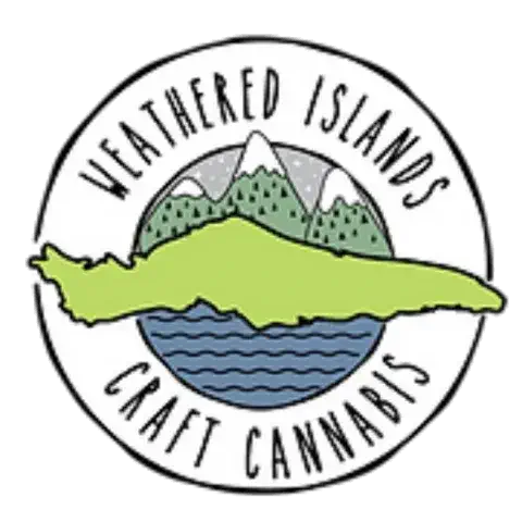 weathered islands craft cannabis logo found at LaCanapa weed store and cannabis dispensary in Vancouver, Dunbar, Richmond, East Vancouver. dispensary and cannabis store. dispensary weed and cannabis shop. nearby weed stores.
